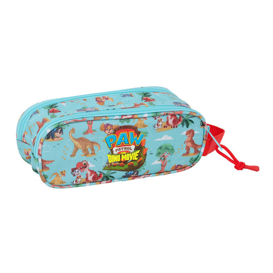 Portatodo doble turquesa Paw Patrol Dino Rescue con dos cremalleras - 2