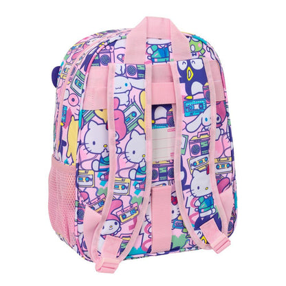 Mochila rosa Hello Kitty & Friends con estampado musical - 2