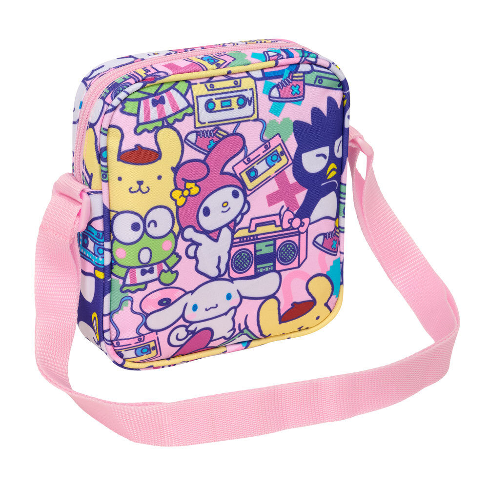 Bandolera rosa SAFTA Hello Kitty & Friends con correa ajustable - 2
