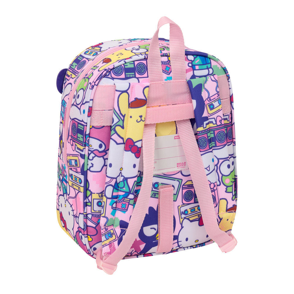 Mochila rosa Hello Kitty and Friends de 27 cm - 2