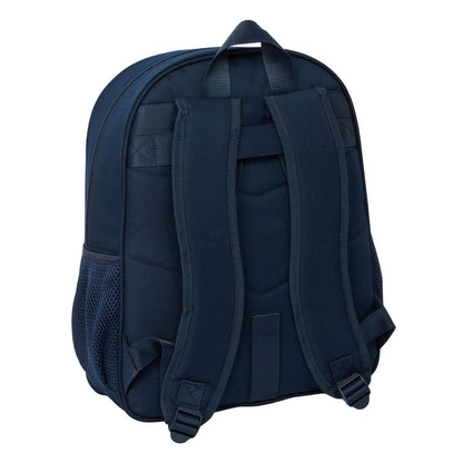 Mochila F.C. Barcelona 26/27 azul marino con escudo y franjas blaugranas - 2