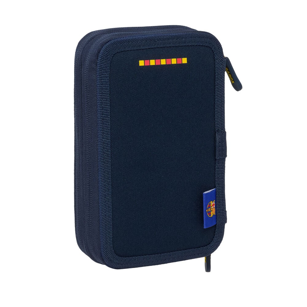 Plumier doble F.C. Barcelona SAFTA azul y rojo - 2