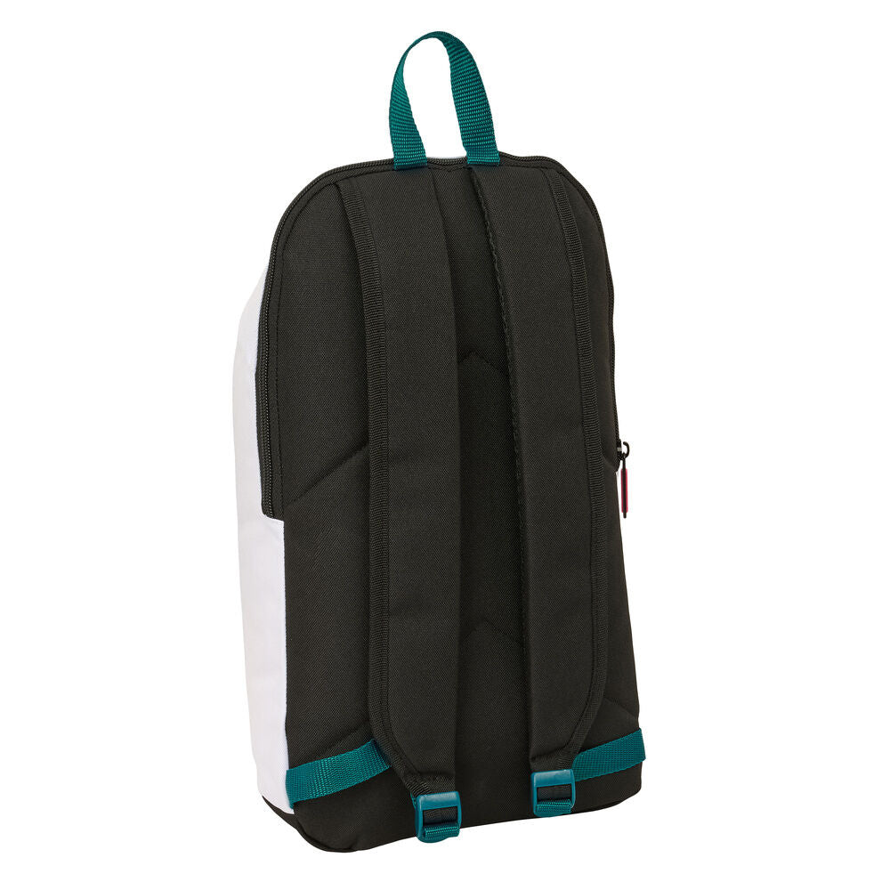 Mochila blanca Real Madrid 26/27 SAFTA con bolsillo frontal - 2