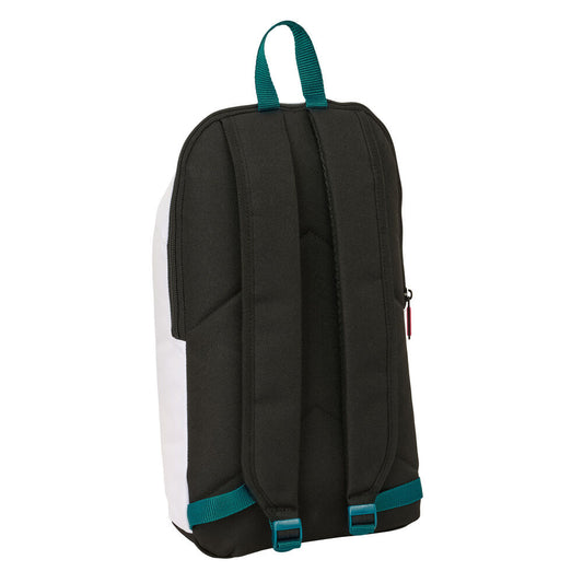 Mochila blanca Real Madrid 26/27 SAFTA con bolsillo frontal - 2
