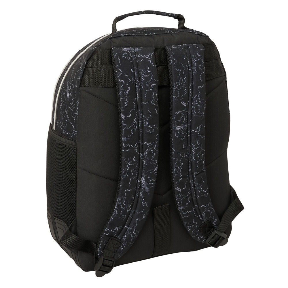 Mochila negra SAFTA de Masters of the Universe con varios compartimentos - 2