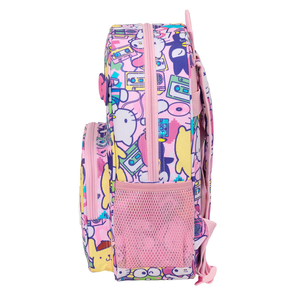 Mochila rosa Hello Kitty & Friends con estampado musical - 3