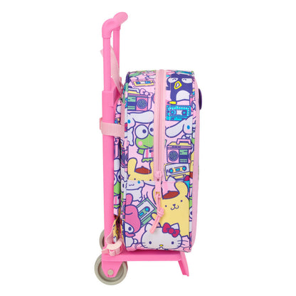 Trolley rosa SAFTA Hello Kitty & Friends con mochila extraíble - 3