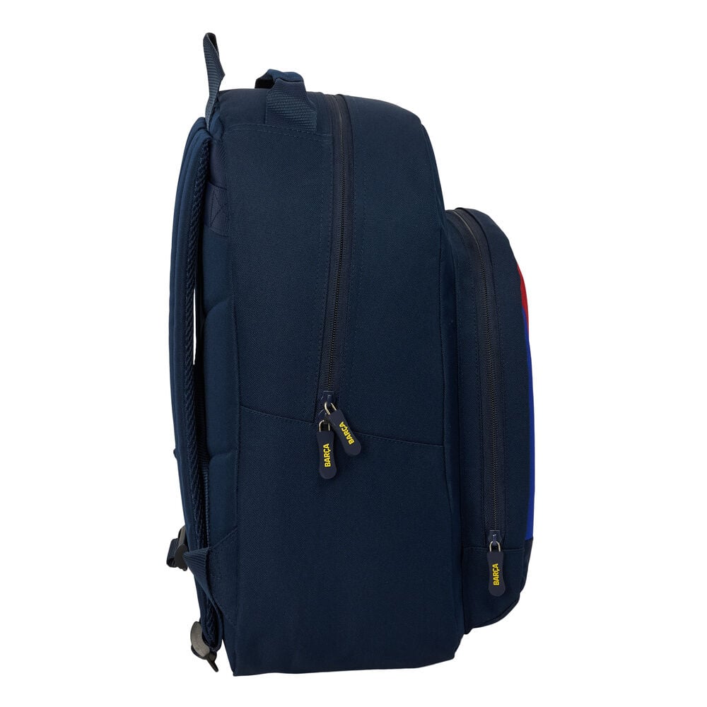 Mochila F.C. Barcelona azul marino con franjas azulgranas y escudo - 3
