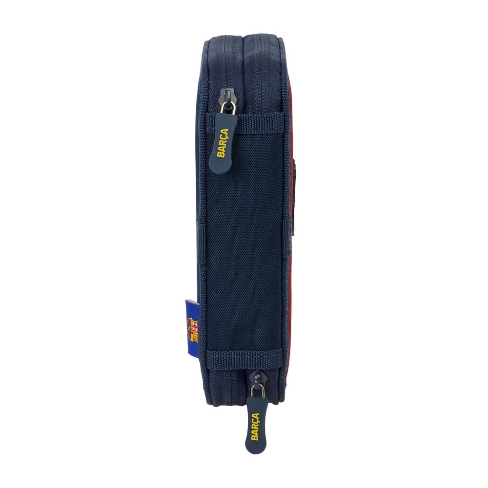 Plumier doble F.C. Barcelona SAFTA azul y rojo - 3