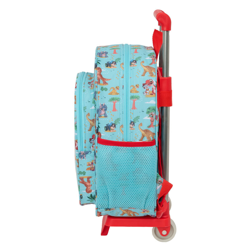 Trolley mochila SAFTA Paw Patrol Dino Rescue con dinosaurios - 3
