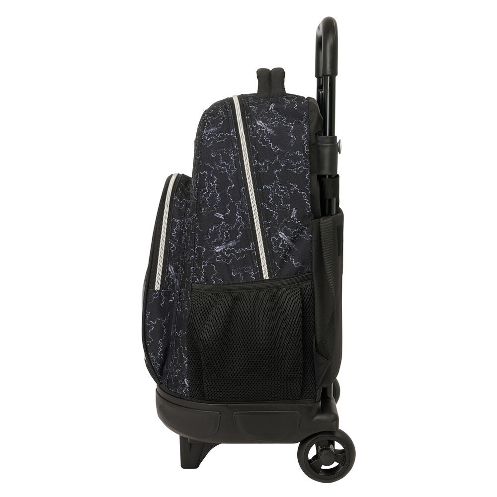 Trolley escolar SAFTA Masters of the Universe negro de 45 cm - 3