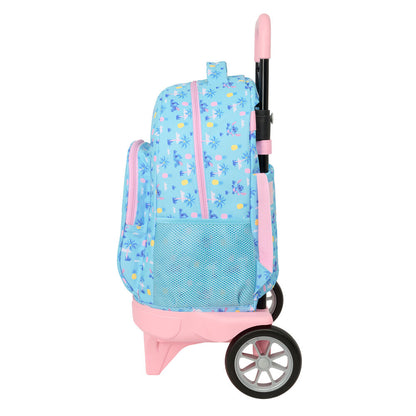 Trolley extraíble azul Stitch Disney con carro rosa - 3