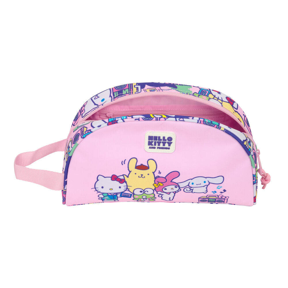 Neceser rosa SAFTA Hello Kitty & Friends con asa lateral - 4