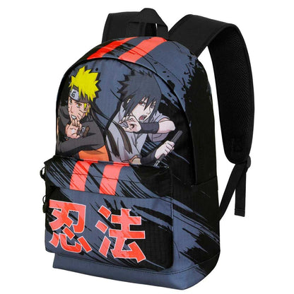 Mochila Shadow de Naruto Shippuden con Naruto y Sasuke - 2