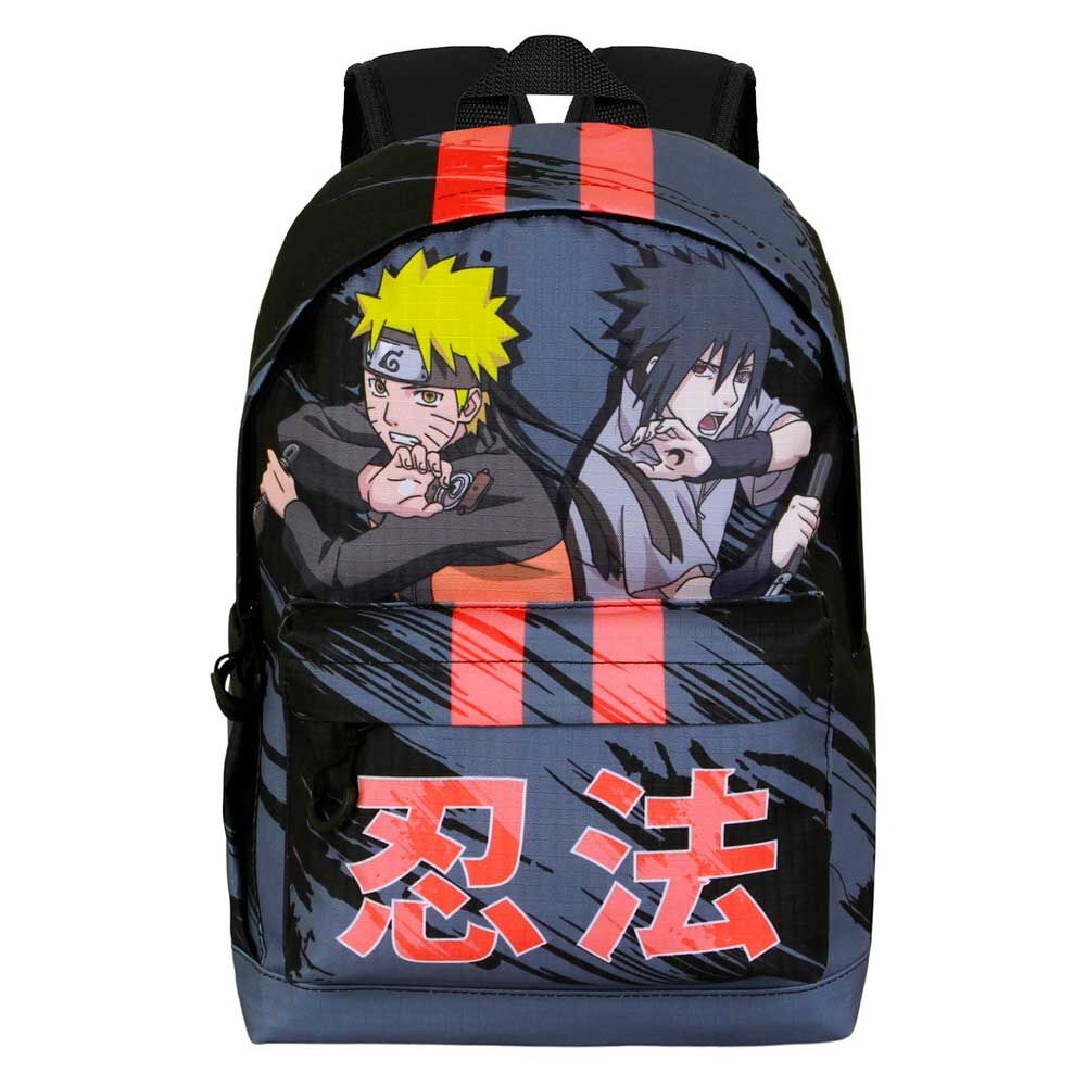 Mochila Shadow de Naruto Shippuden con Naruto y Sasuke