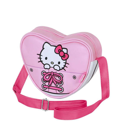 Bolso bandolera rosa Hello Kitty con diseño de zapatilla - 3