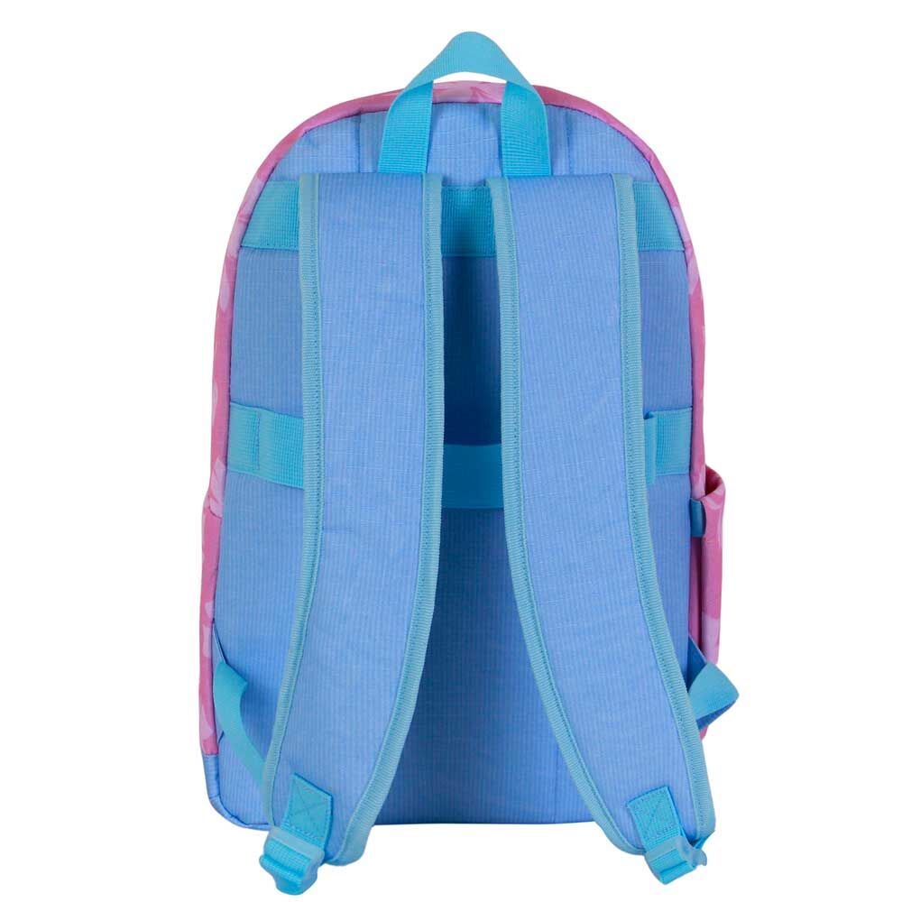 Mochila Shiby Oh My Pop! rosa y azul con personaje frontal - 3