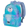 Mochila Sealy Oh My Pop! turquesa y lila con diseño de gato
