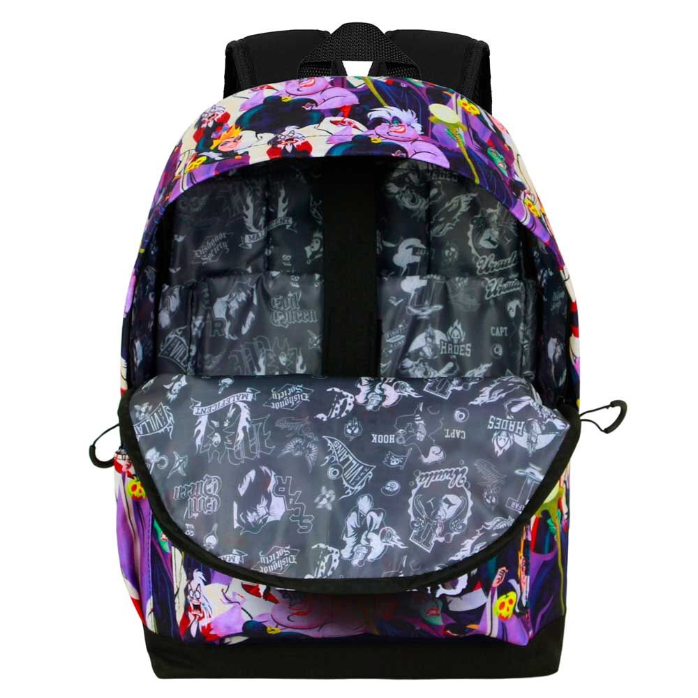 Mochila Villanas Disney multicolor con bolsillo frontal - 2