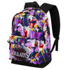 Mochila Villanas Disney multicolor con bolsillo frontal