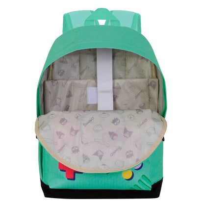 Mochila verde menta Hello Kitty and Friends Videogame - 2