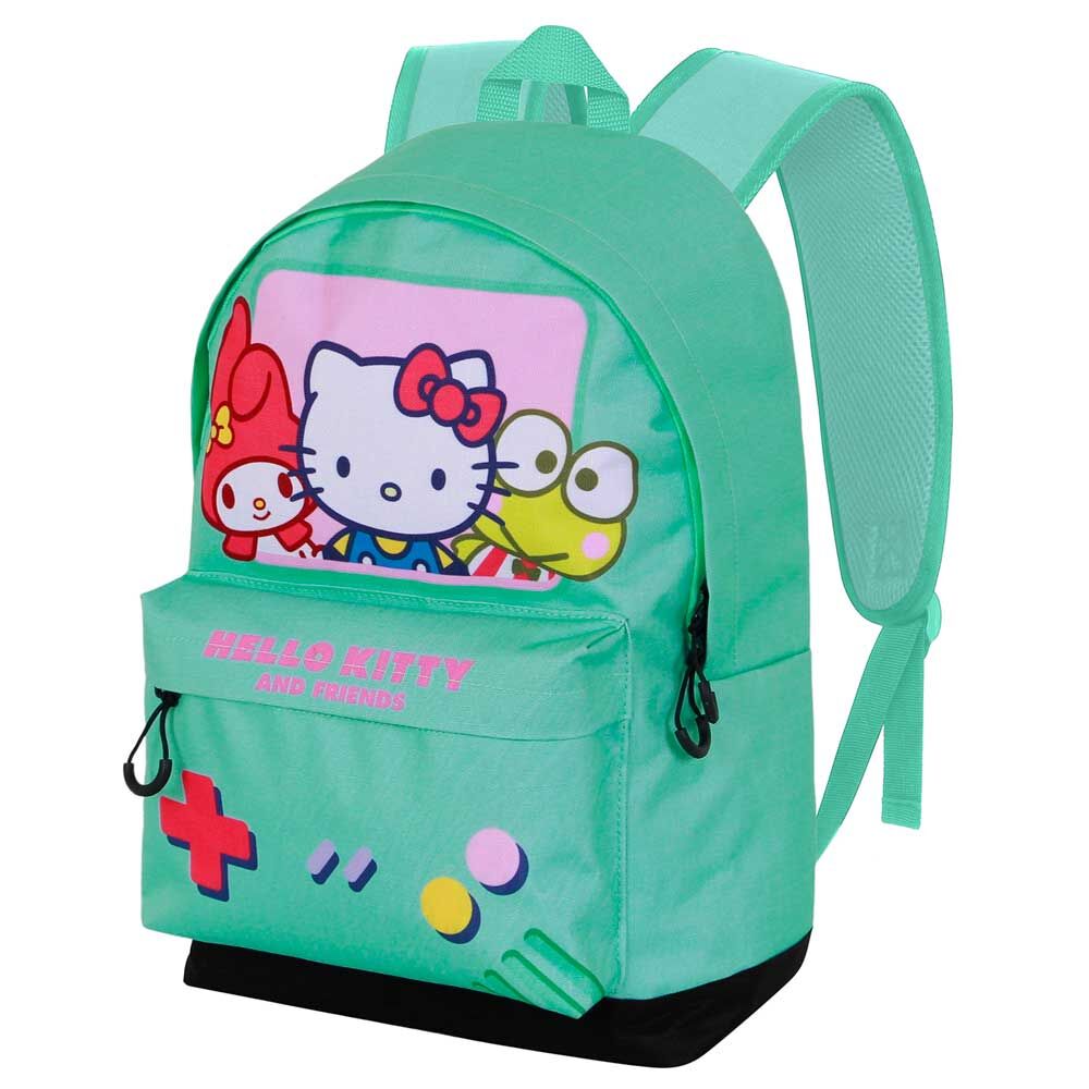 Mochila verde menta Hello Kitty and Friends Videogame