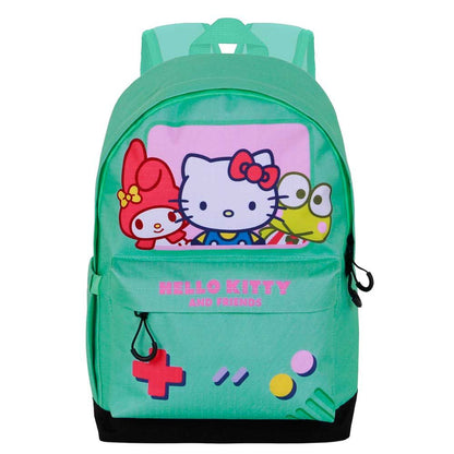 Mochila verde menta Hello Kitty and Friends Videogame - 4
