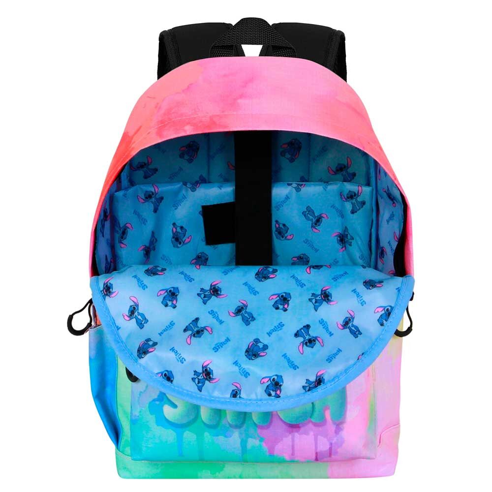Mochila rosa de Stitch Disney con bolsillo frontal - 2