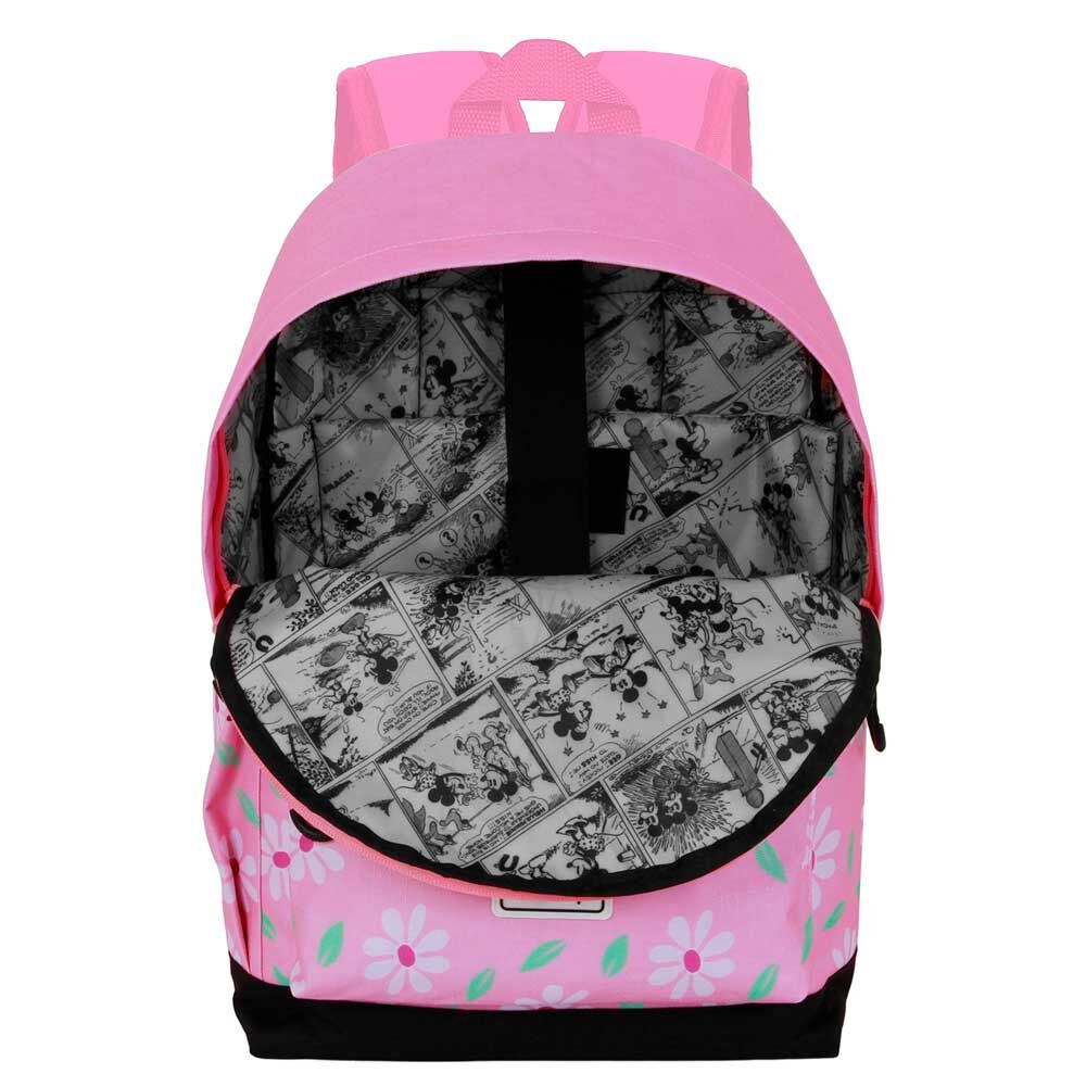 Mochila rosa Blooming de Minnie Disney con estampado floral - 2