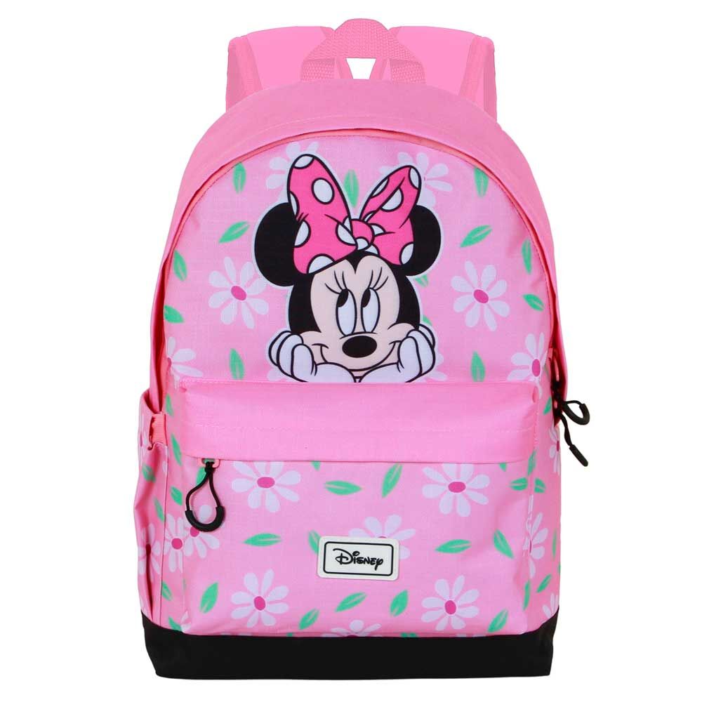 Mochila rosa Blooming de Minnie Disney con estampado floral - 4