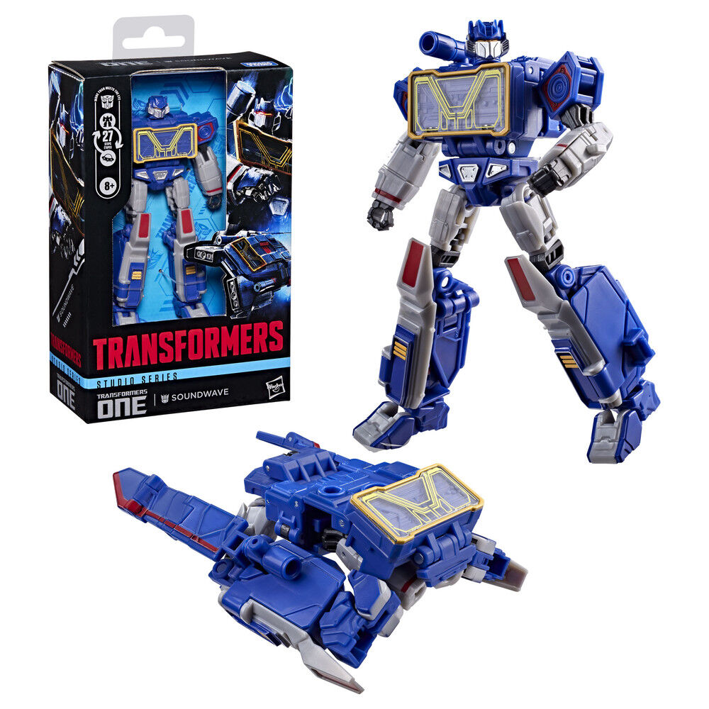 Figura articulada Soundwave de Transformers One Studio Series - 2