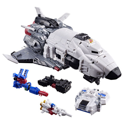 Figura articulada Armada Jetfire de Transformers en su embalaje - 3
