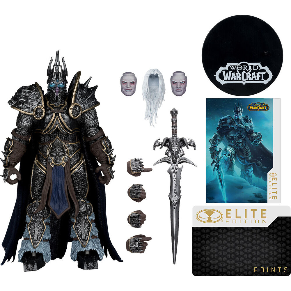 Figura The Lich King Elite Edition de World of Warcraft con espada Frostmourne - 2
