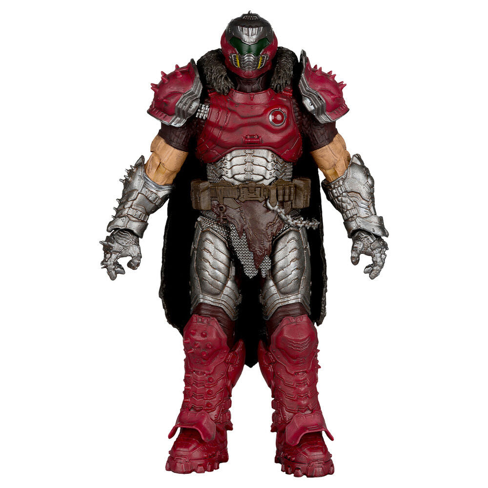 Figura articulada Doom Slayer Phalanx de 18 cm con armadura roja y arma - 4