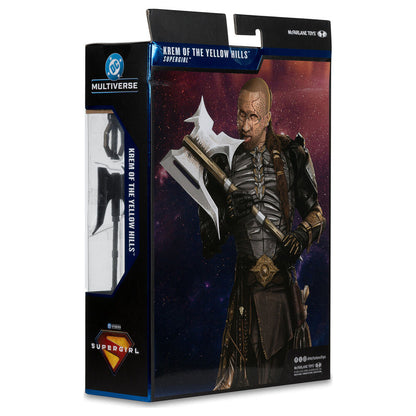 Figura Krem of the Yellow de Supergirl DC Comics con accesorios y base expositora - 5