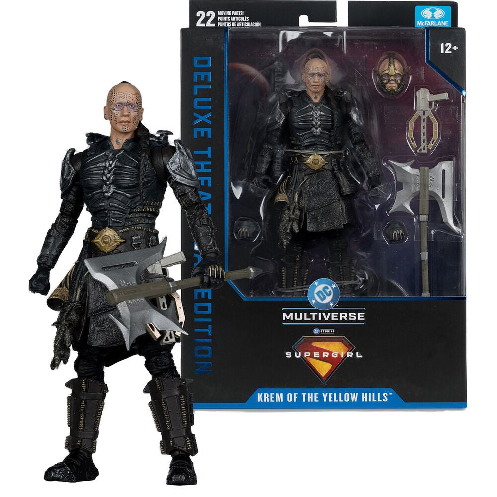 Figura Krem of the Yellow de Supergirl DC Comics con accesorios y base expositora - 7