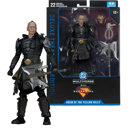 Figura Krem of the Yellow de Supergirl DC Comics con accesorios y base expositora - 7