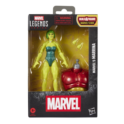 Figura articulada de Marrina Marvel Legends Series en tonos verdes - 2