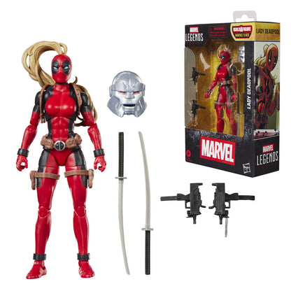 Figura articulada de Lady Deadpool Marvel Legends de 15 cm - 3