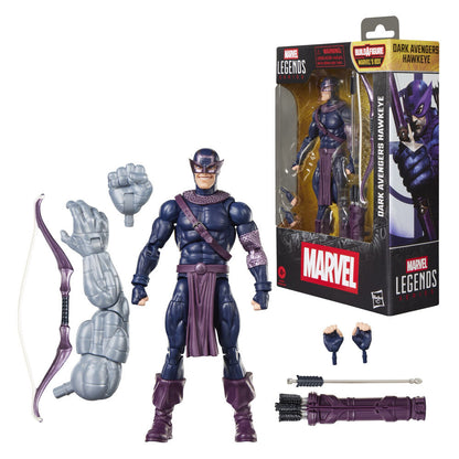 Figura articulada de Hawkeye Dark Avengers con arco y carcaj - 3