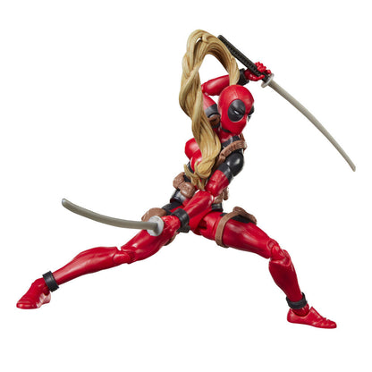 Figura articulada de Lady Deadpool Marvel Legends de 15 cm - 4