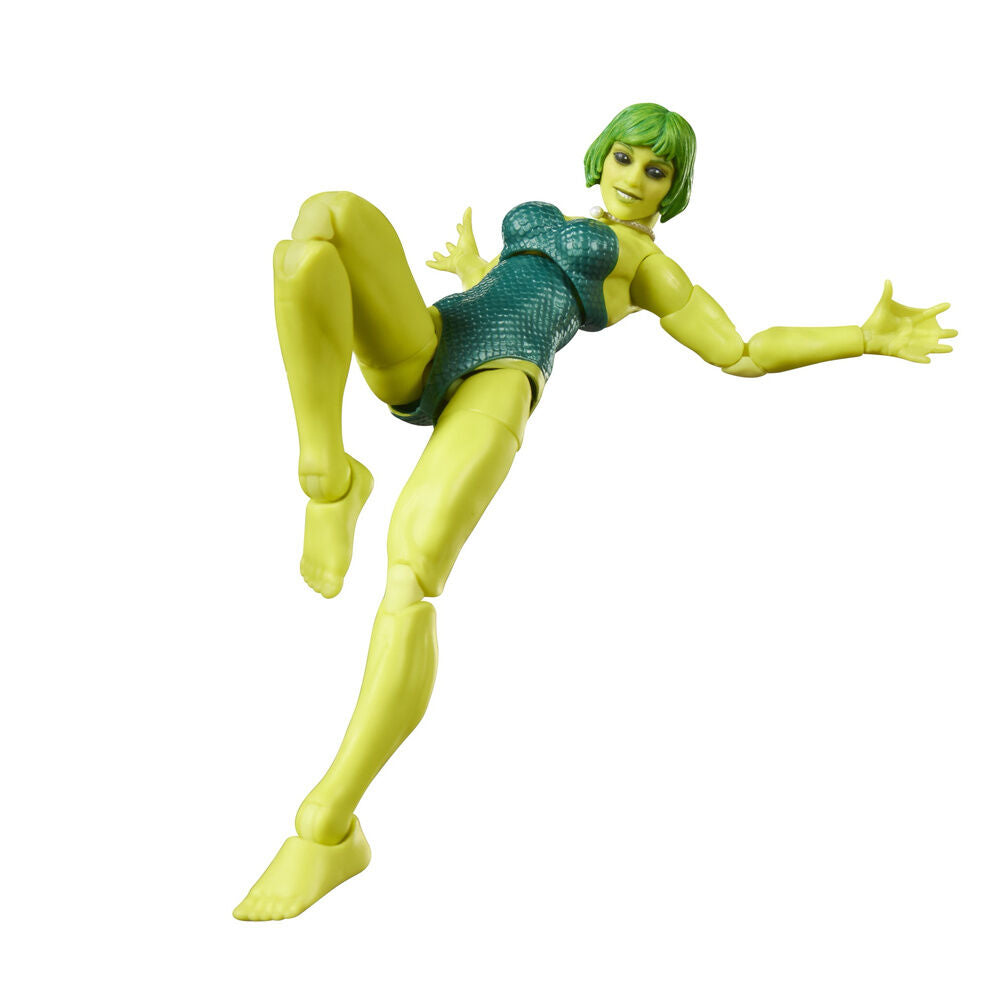 Figura articulada de Marrina Marvel Legends Series en tonos verdes - 4