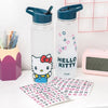Botella Hello Kitty de 650 ml con pajita y pegatinas