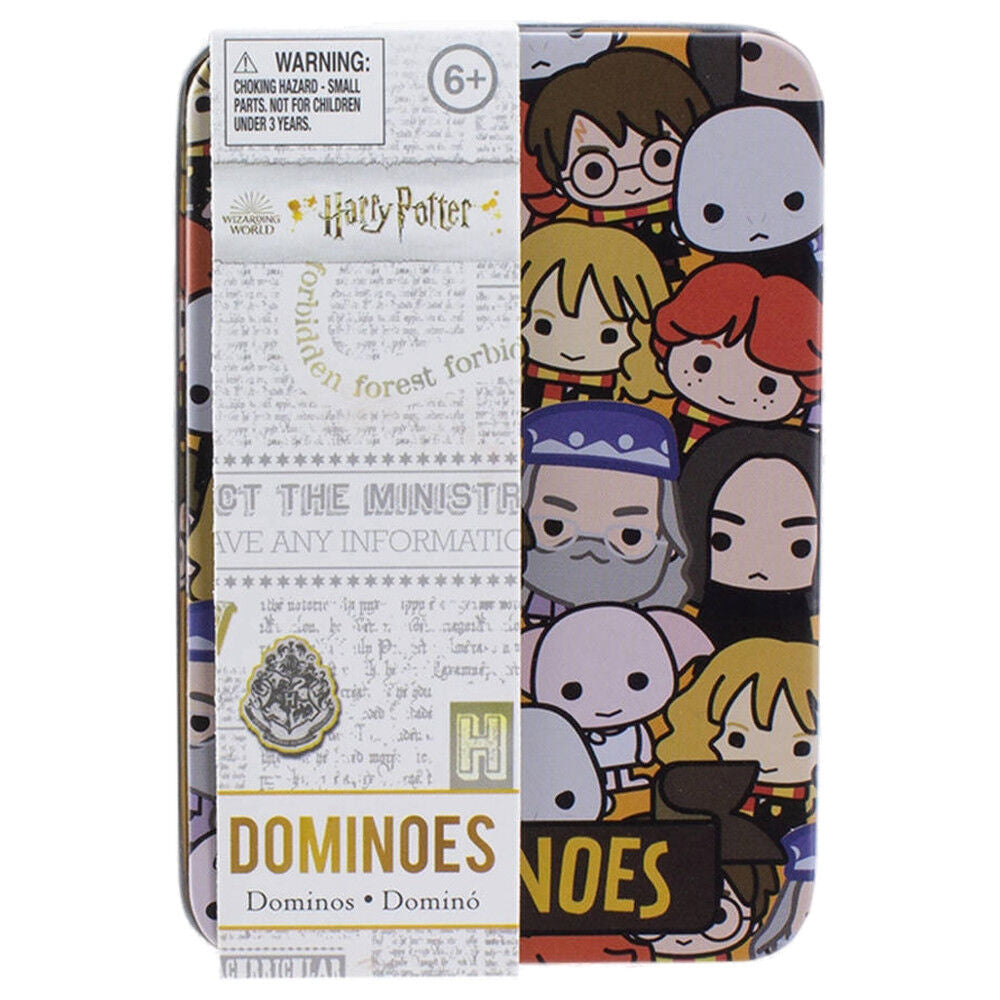 Dominó Chibi Harry Potter PALADONE en estuche metálico