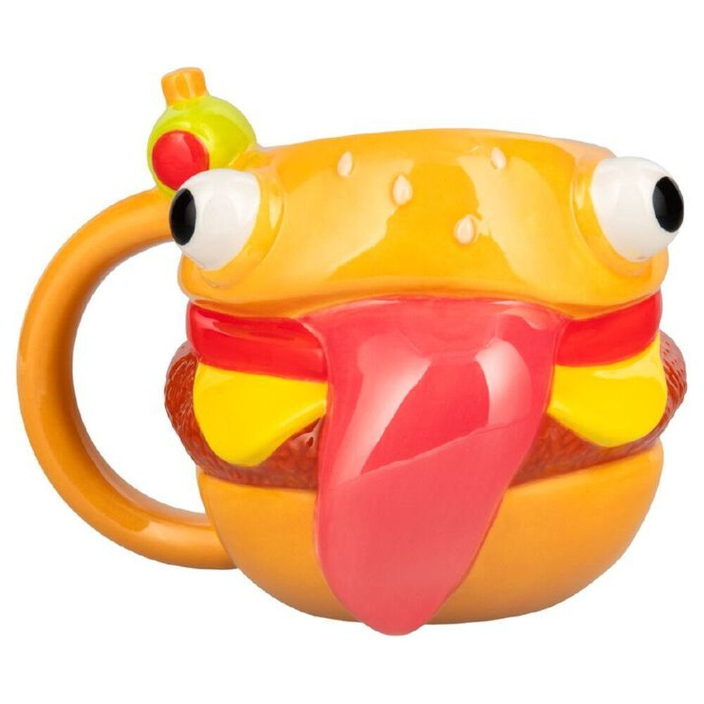 Taza 3D de cerámica Durrr Burger de Fortnite