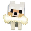 Lámpara Wolf de Minecraft con hueso iluminado