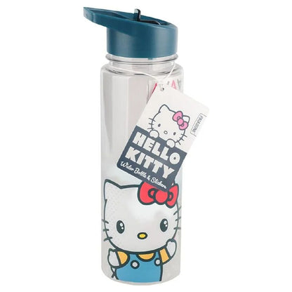 Botella Hello Kitty de 650 ml con pajita y pegatinas - 2