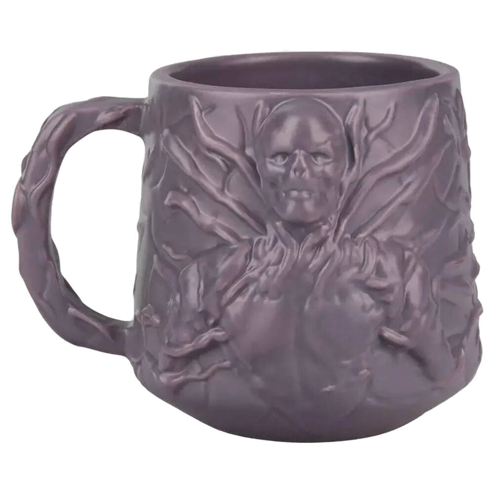 Taza 3D morada de Vecna y Stranger Things - 2