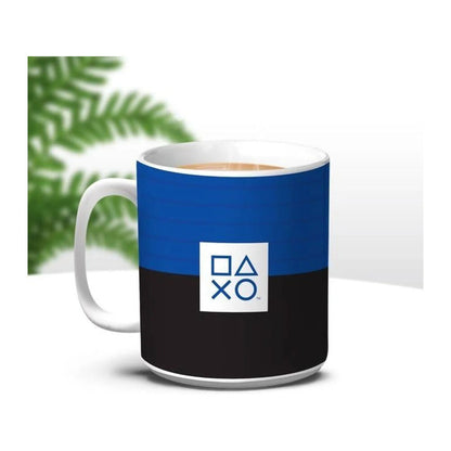 Taza de cerámica PlayStation PALADONE azul y negra - 2