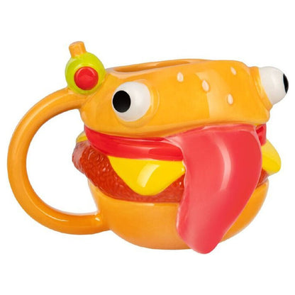Taza 3D de cerámica Durrr Burger de Fortnite - 2